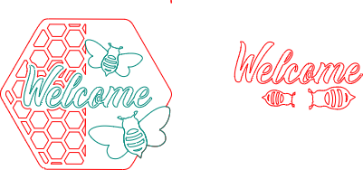 WELCOME BEE SIGN.xcs