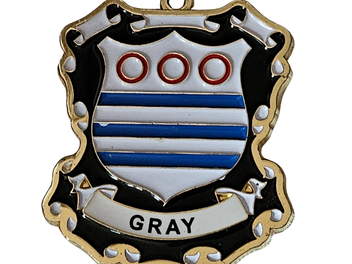 Graues Familienwappen Geschenkidee