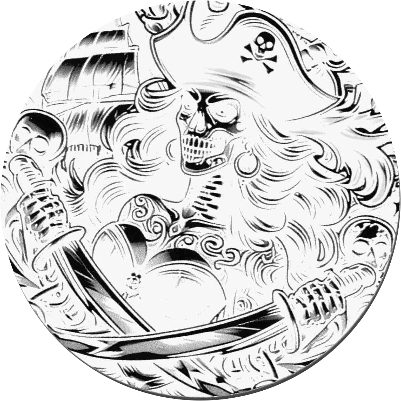 Piraten Untersetzer 3.xcs