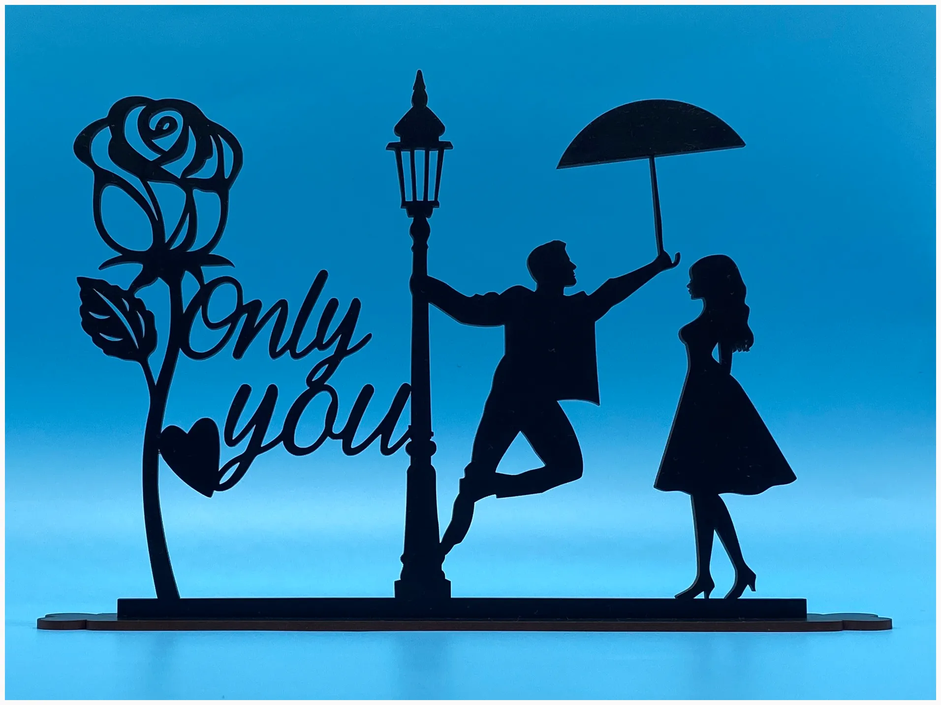 “Only You” Romantic Wall Sign valentines day gift design