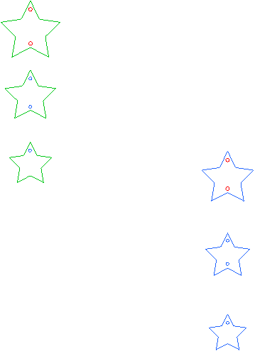 Triple star earings.xcs