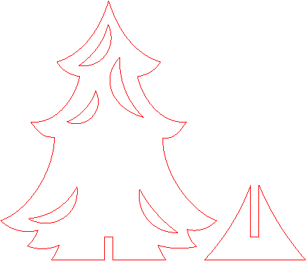 Christmas Place Name Stands 2.xcs