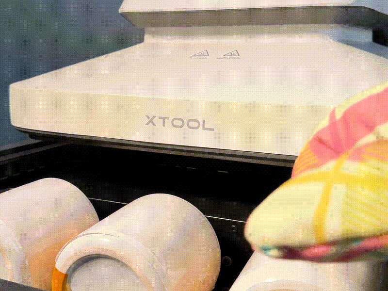 xTool WonderPress: How to DIY 3 Mugs at Once?