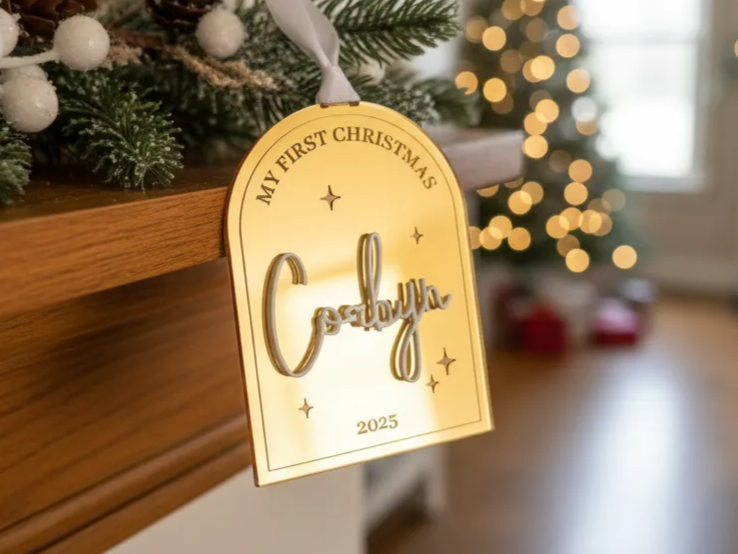 'My First Christmas' Keepsake Bauble Christmas Eve box idea