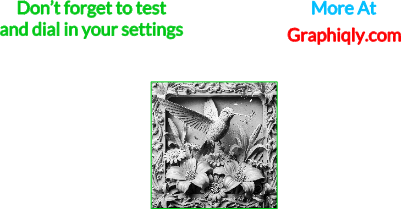 Hummingbird Floral Frame 3D Illusion XCS.xcs