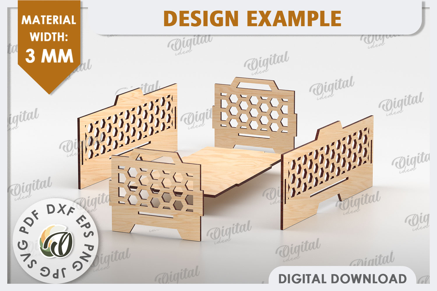 3D Stackable Decorative Storage & Jewelry Box wooden box idea