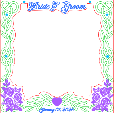 Wedding picture frame.xcs