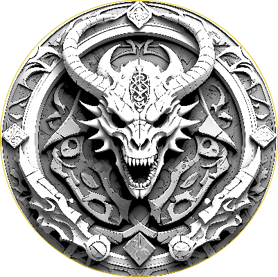 Dragon Skull 3D illusion.xcs