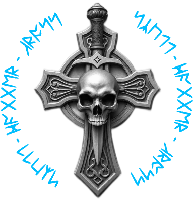 skull dagger cross runes.xcs