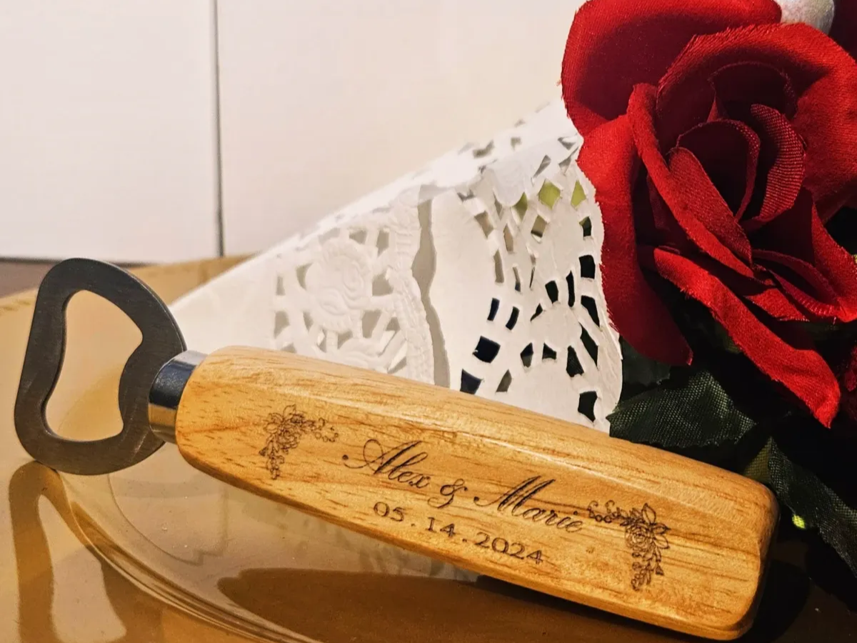 Engraved Wedding Bottle Opener wedding favor return gift idea