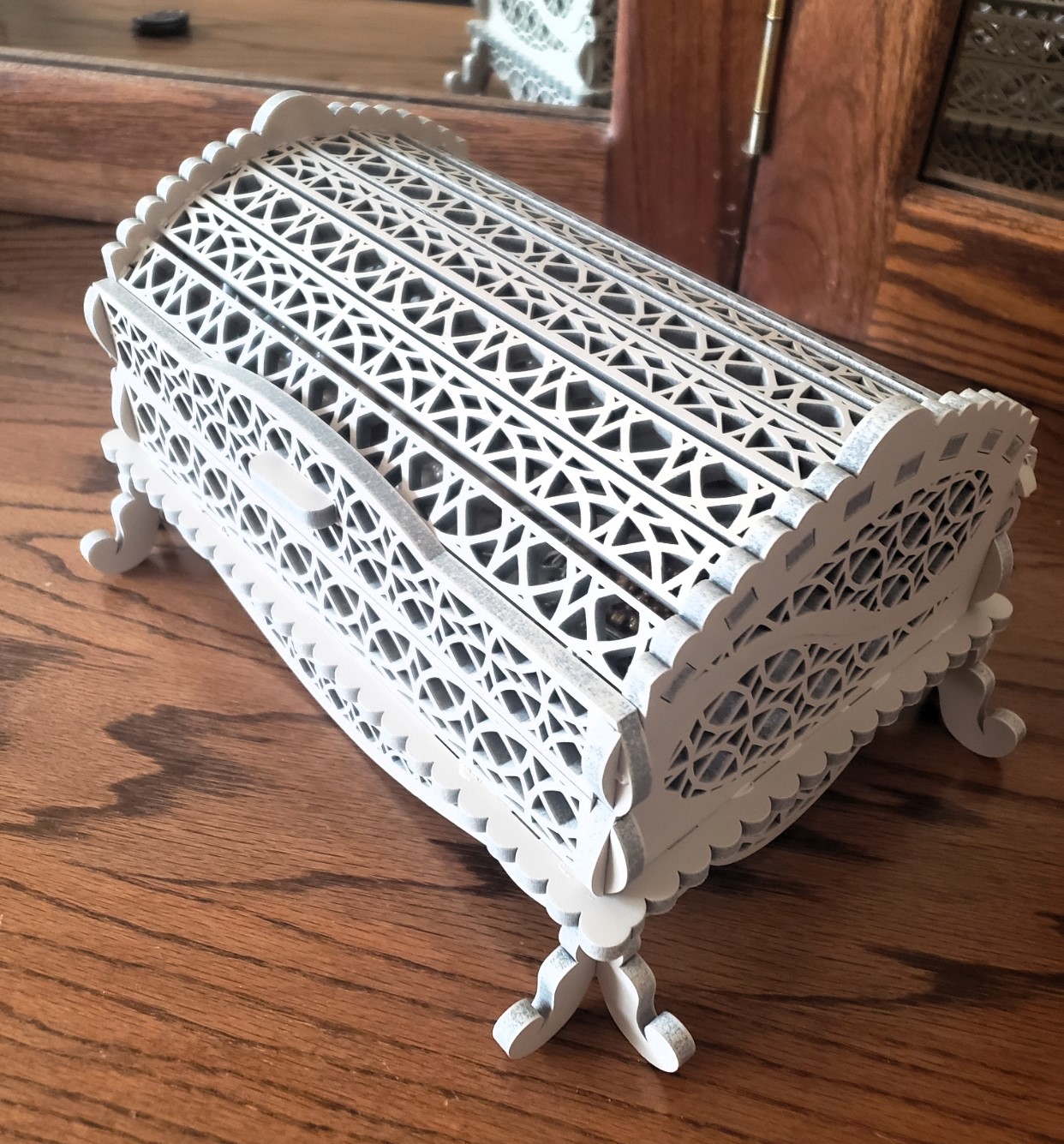Designer Keepsake Box anniversary gift for her idea