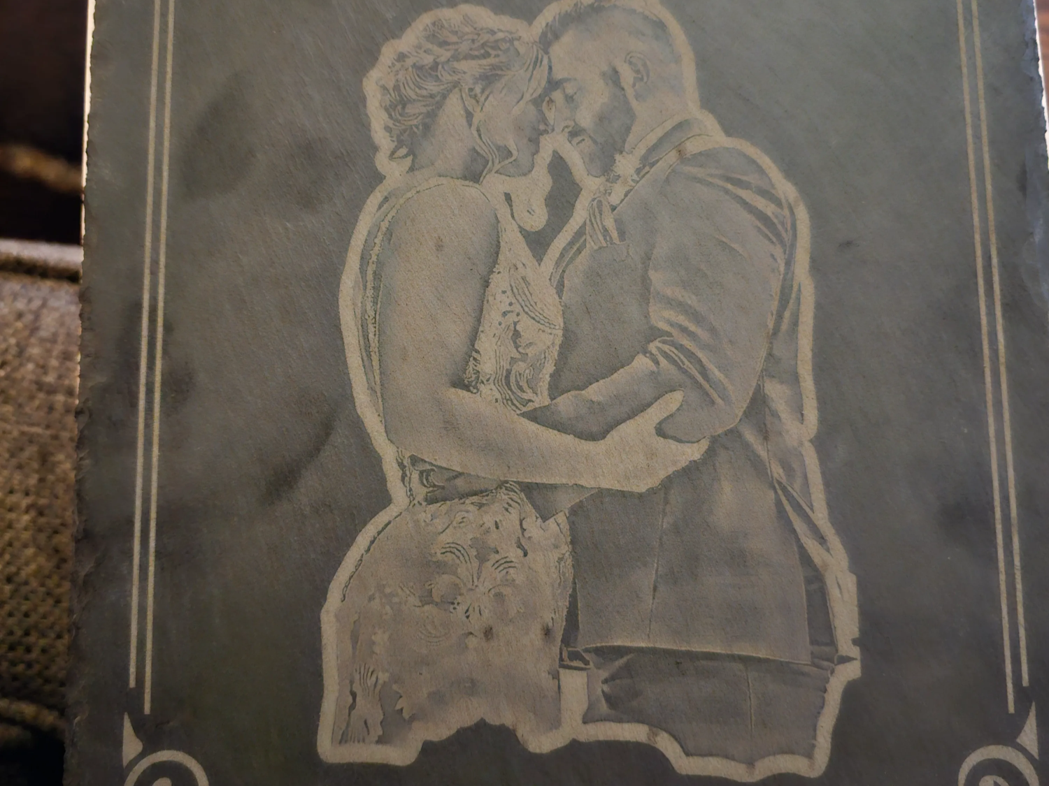 Slate Wedding Anniversary Plaque anniversary gift for her idea