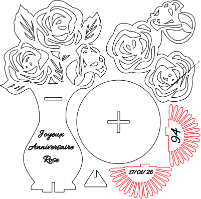 bouquet de rose dans vase.xcs