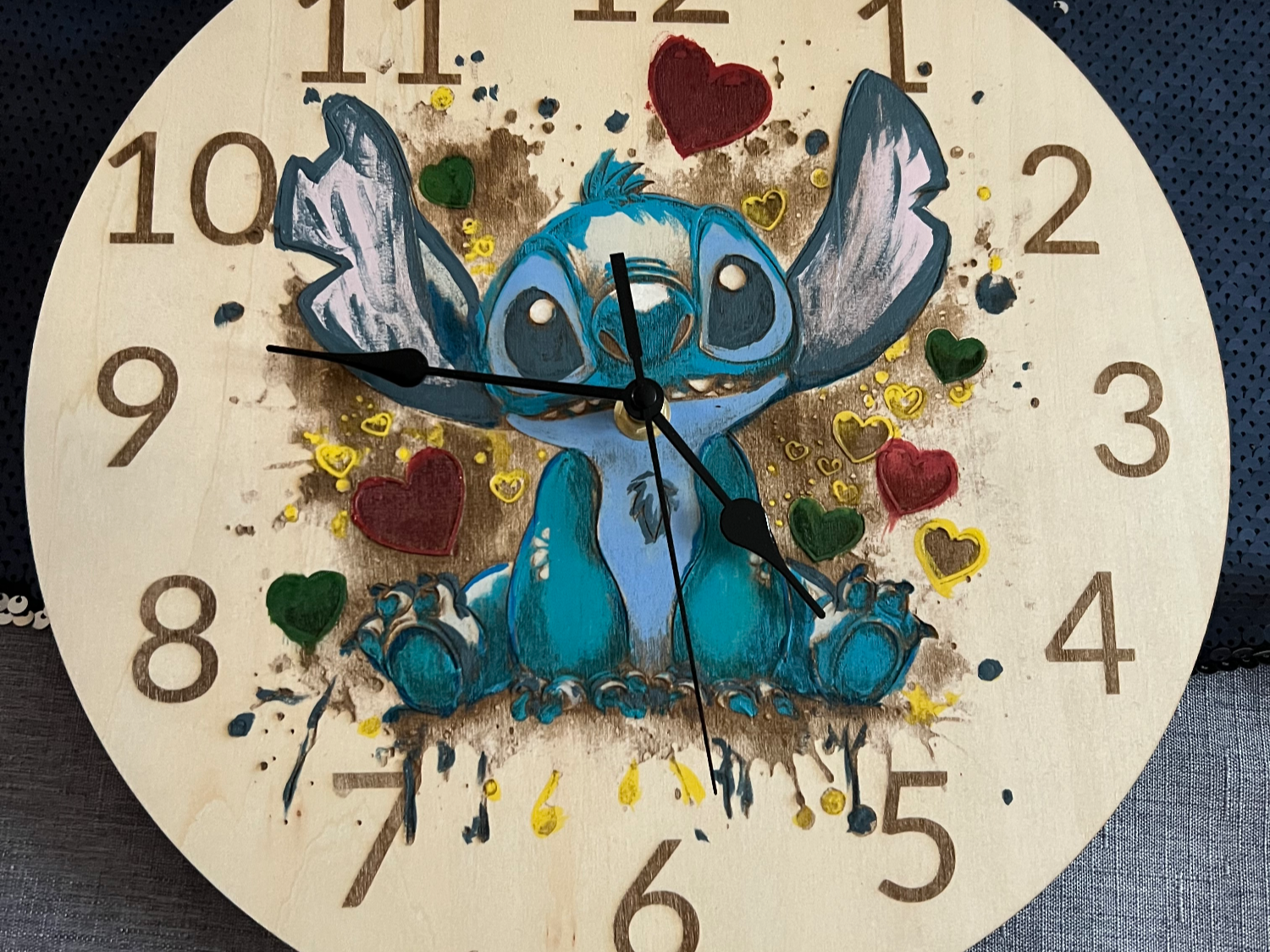Stitch Wall Clock wall clock design