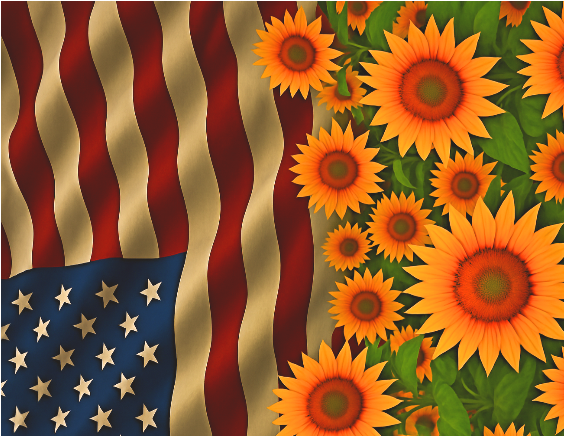 AmericanFlagSunflowers.xcs