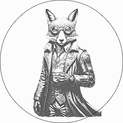 Fox Steampunk Coaster (NEEDS REDO).xcs