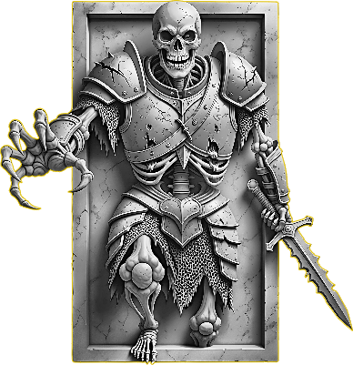 Skeleton Warrior 3D illusion.xcs