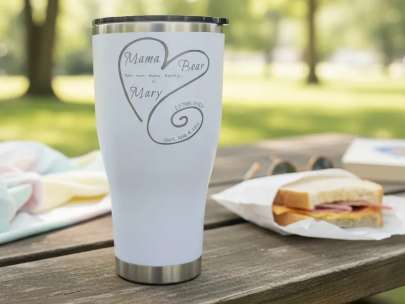 Momma Bear Cup gift for mom idea