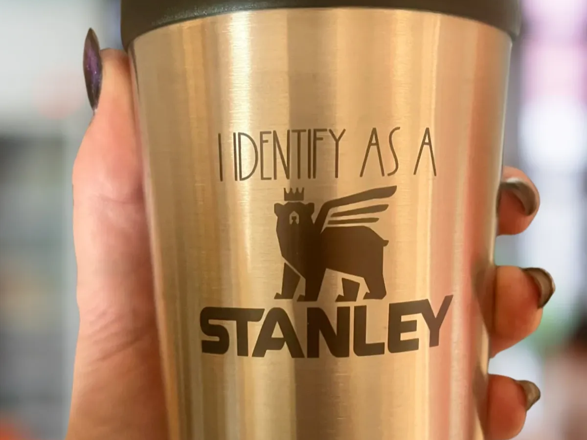 Engraved Stainless Steel Tumbler laser engraved metal kitchen idea