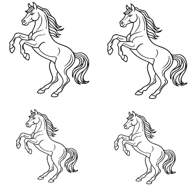CHEVAL PRESENTOIR A SERVIETTES.xcs