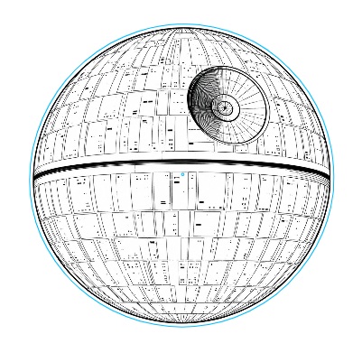 Death Star clock.xcs