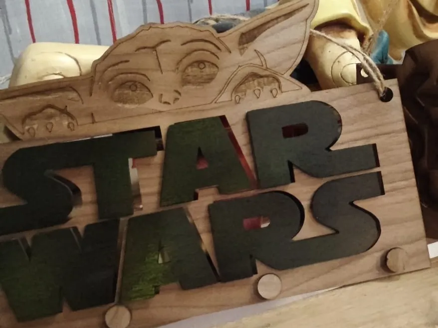 Baby Yoda wall-mount key holder idea