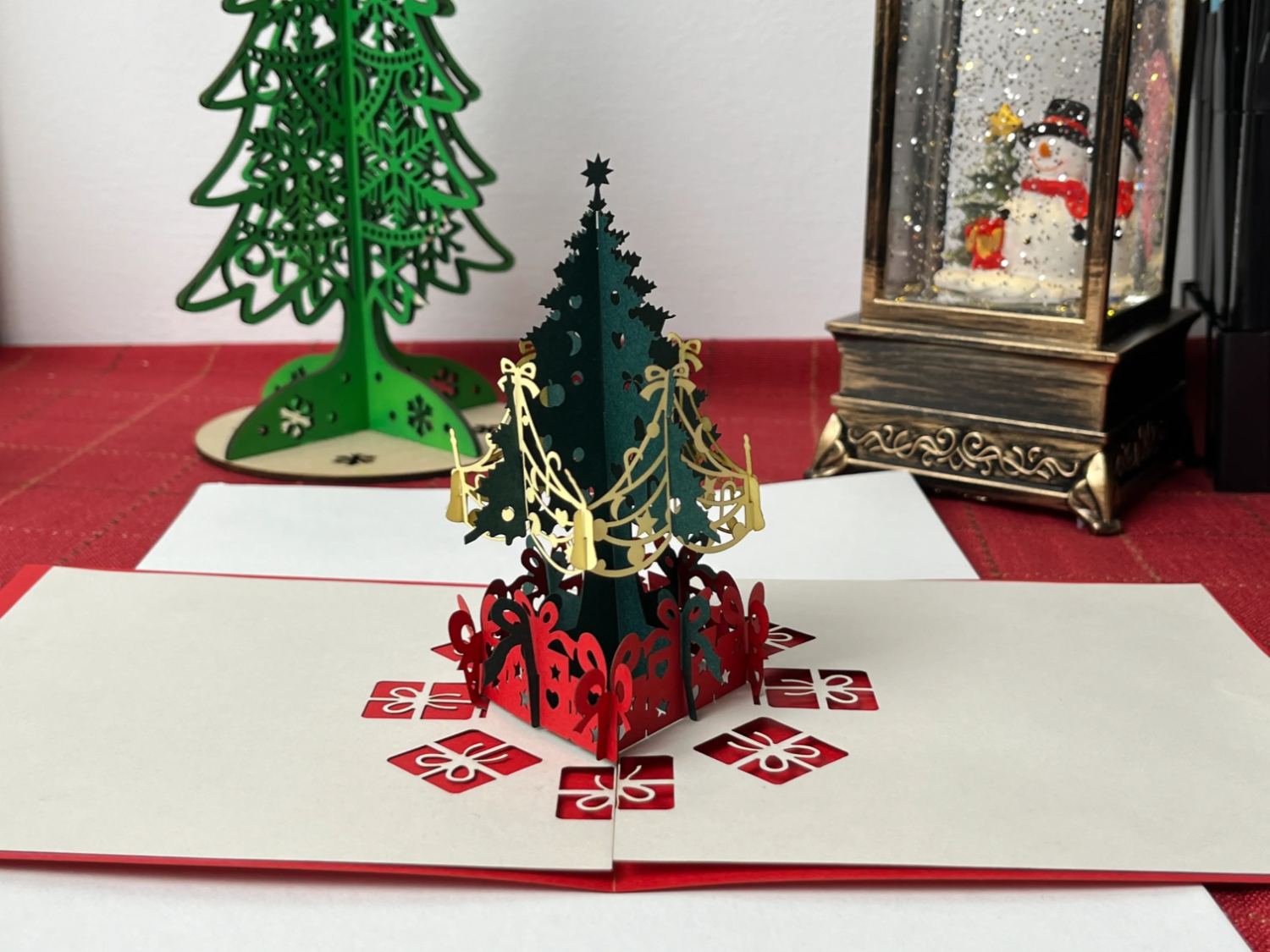 Christmas Pop-Up Card birthday card design