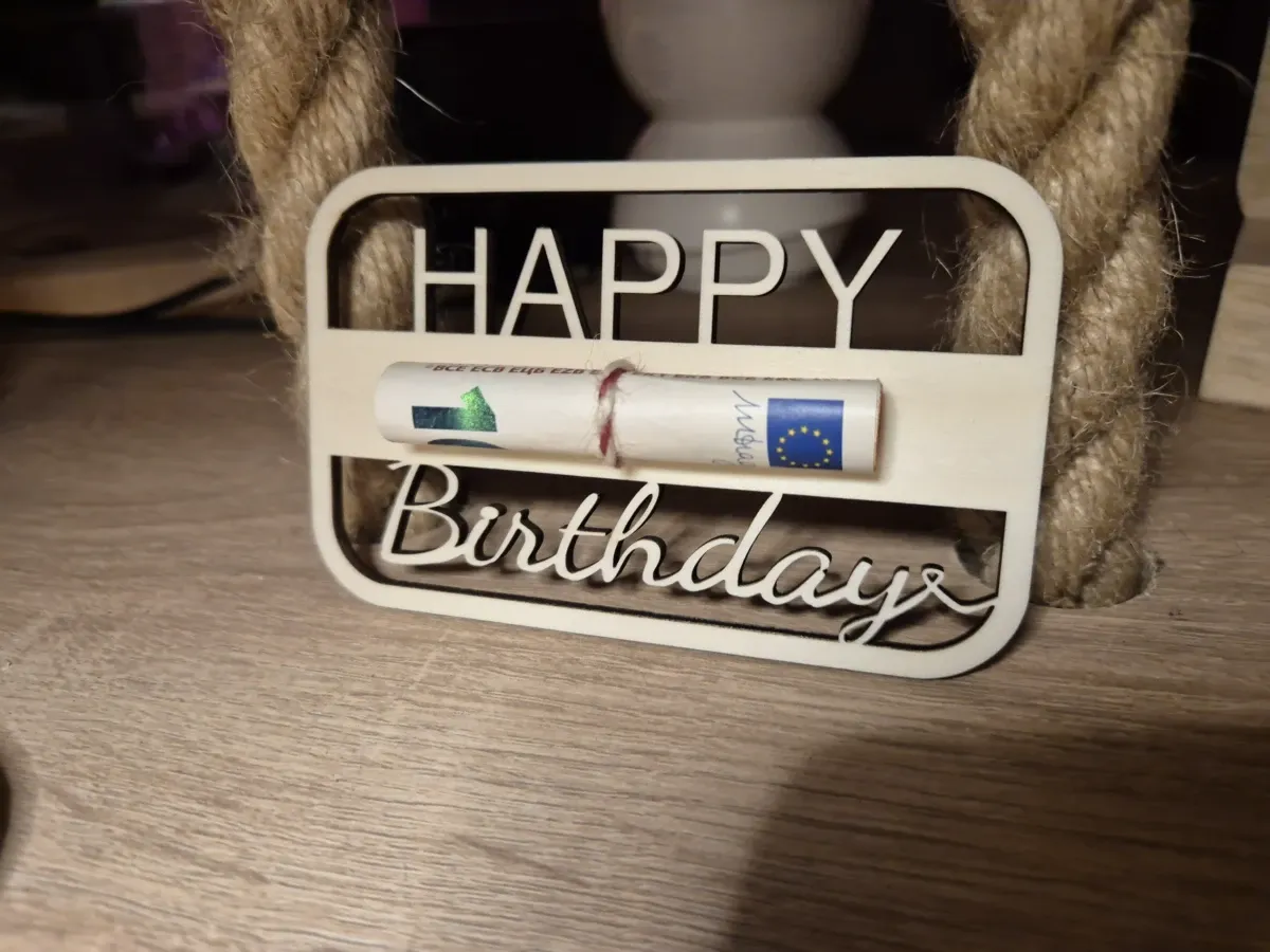 Money Birthday Card birthday card design