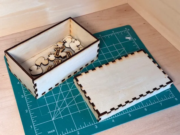 Wooden Storage Box with Lid wooden box idea