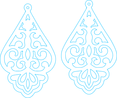 pendientes lagrima retro.xcs