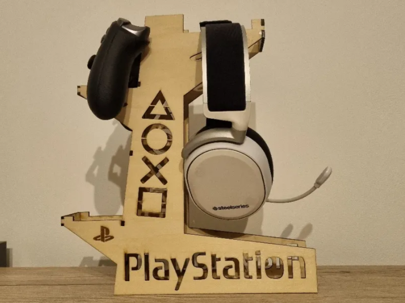 PlayStation Controller & Headphone Stand gift idea