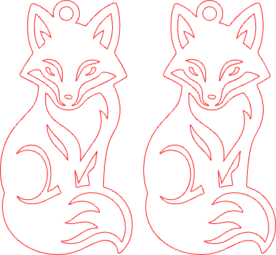Fox Earrings.xcs