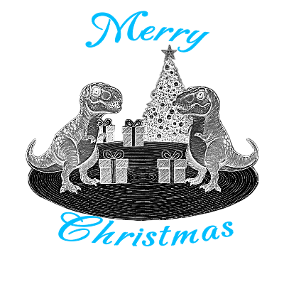Merry Christmas - T-Rex.xcs