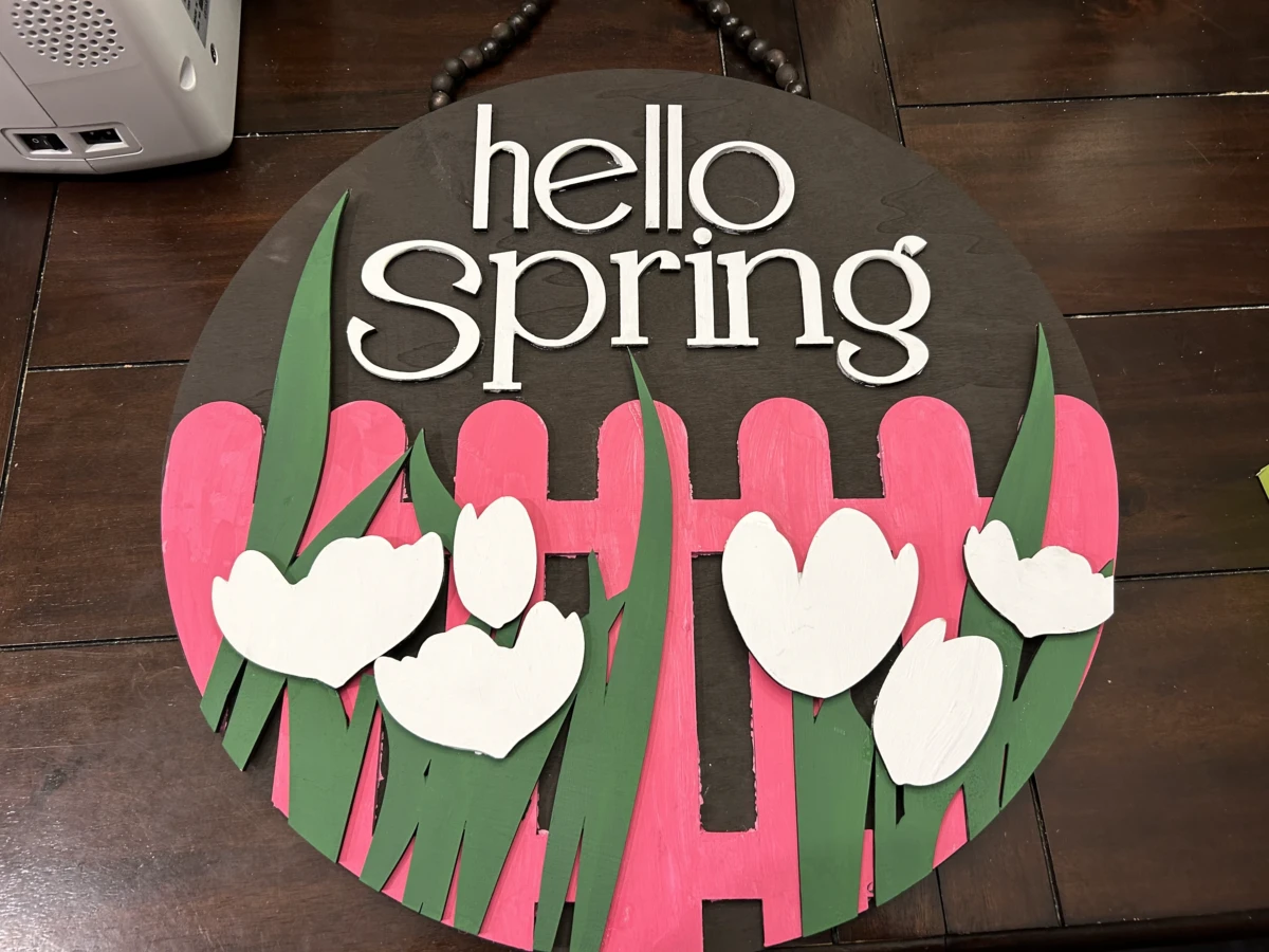 Pancarte Hello Spring