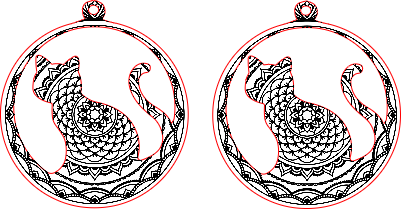 2 layer cat earrings.xcs