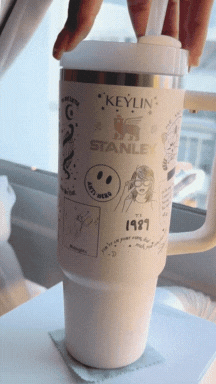 [Laser cut and engrave] Taylor Swift Inspired Stanley Wrap