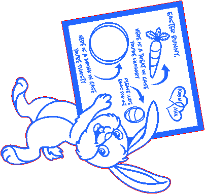 Bunny Cutting Board engrave:cut.xcs