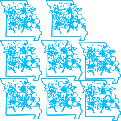 Missouri State flower ornament.xcs