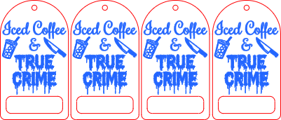 Iced Coffee and True Crime Bookmark.xcs