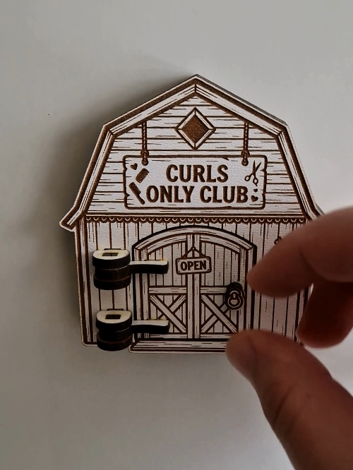 [Laser cut and engrave] Highland cow Magnets set Laser Cut Files,3D highland cow SVG