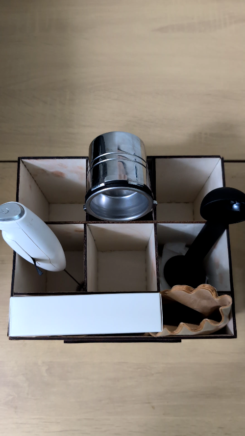 [Laser cut and engrave] The Barista’s Secret Box – A Luxury Coffee Ritual Organizer (7 in 1)