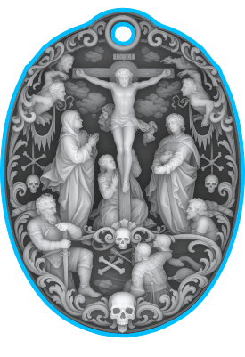 CrucifixionOfJesusKeychain.xs