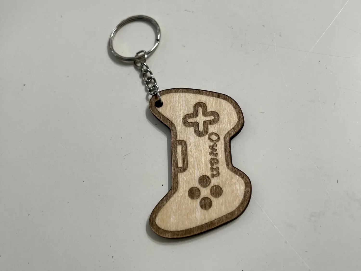 Personalized Controller Keychain gift idea