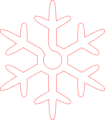 Snowflake Glass Marker.xcs
