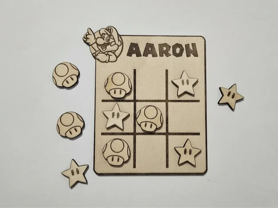 Atmosphera - Juego de tres en raya - madera 23x23 cm | Leroy Merlin Atmosphera - Juego de tres en raya - madera 23x23 cm | Leroy Merlin