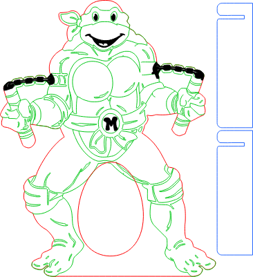 TMNT_Michaelangelo_(Ply)Creme_Egg_holder.xcs