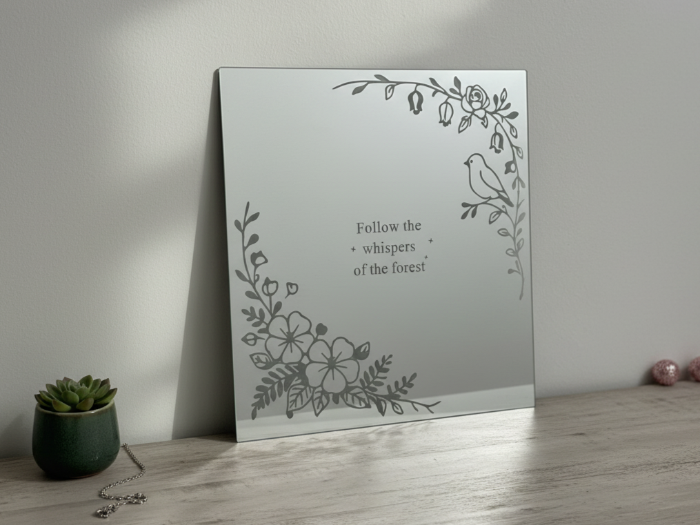 Mystic Forest Hand Mirror gift for teens idea