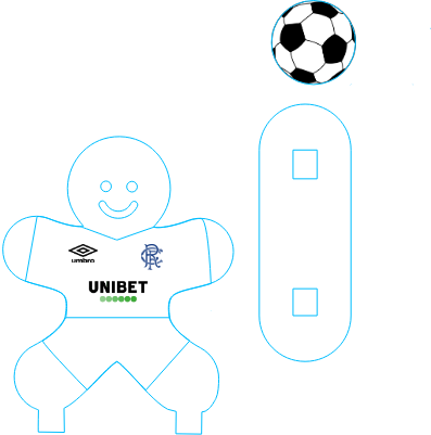 Gingerbreadman on stand (Rangers).xcs