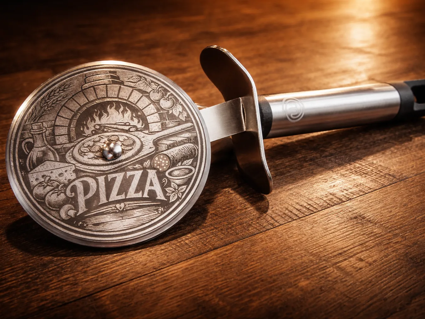 0,8mm Stainless Steel Pizza Cutter