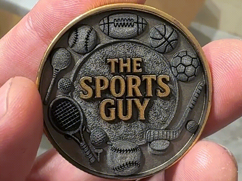 The Sports Guy Commemorative/Challenge Coin